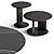 Sleek Poliform MUSH Coffee Tables 3D model small image 3