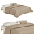  Elegant Modern Bed 3D Model 3D model small image 1