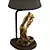 Safari Chic Leopard Table Lamp 3D model small image 2