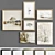 Modern Frame Set Variety Pack 3D model small image 1