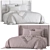 Double Bed 143 3D Model 3D model small image 7