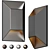 Modern Outdoor Wall Sconce 3D model small image 1