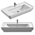 DIWO Углич 0117 Washbasin 3D model small image 1
