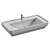 DIWO Углич 0117 Washbasin 3D model small image 2