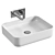 Sleek Cori Sinks Collection 3D model small image 2