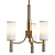 Contemporary Paulino Chandelier Fixture 3D model small image 1