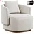 Modern Caspia Armchair Model Design 3D model small image 1