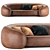 Modern Elegance in Bridge Sofa 3D model small image 1