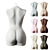 Hourglass Sisters Figure Candles 3D model small image 4