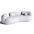 Modern XL Sofa TATEYAMA Design 3D model small image 2