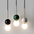 PBR-Optimized Dalt Pendant Light 3D model small image 3