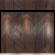 Modern Wood Paneling Set 181 3D model small image 2