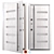 "Varna Metal Door Set 3D model small image 1