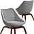 Elegant Porada Penelope Chair 3D model small image 4