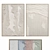 Abstract Minimalist Painting Set - HQ 3D model small image 1