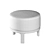 Minimalist Round Twils Conde Pouf 3D model small image 3