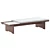 Modern Wooden Coffee Table Bench 3D model small image 1