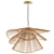 Eco-friendly Bamboo Pendant Lights 3D model small image 4