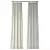 IKEA LENDA 260cm Curtain Set 3D model small image 6