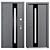 Asti Metal Entrance Door - Bear 3D model small image 3