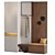 Contemporary Hallway Storage Unit 3D model small image 1