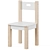 Wooden Kids Desk and Chair 3D model small image 3