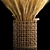 Eco Wheat Spikelet Basket Bouquet 3D model small image 3