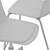 Premium Geometric Chair: Colos Vesper 3D model small image 4