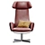 DeSede DS_343 Premium Lounge Chair 3D model small image 4