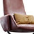 DeSede DS_343 Premium Lounge Chair 3D model small image 5