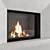 Impression Fireplace Wall Set 29 3D model small image 2