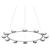 Avion Round Chandelier: Elegant Lighting Choice 3D model small image 2