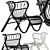 Elegant Saint Kitts Chair, Modern 3D model small image 1