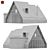 A-Frame Style House Model 3D model small image 4