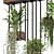  Metal Box Hanging Plant Duo 3D model small image 2