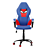 Ergonomic Red-Blue Gaming Office Chair 3D model small image 2