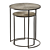 Édric Nested Coffee Tables 3D model small image 2