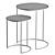 Édric Nested Coffee Tables 3D model small image 4