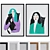 Modern Art Picture Frame Set 3D model small image 1