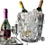 Whiskey & Decanter Set No6 3D model small image 6