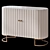 Modern Gold Sideboard Buffet Cabinet 3D model small image 1
