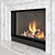 Romotop IMPRESSION 2G Fireplace Wall 3D model small image 4