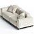 Modern Comfort Arflex Claudine Sofa 3D model small image 2