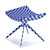 Elegant Colibri Dining Chair 3D model small image 7