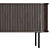 Modern Oak Media Console by Dantone 3D model small image 7