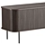 Modern Oak Media Console by Dantone 3D model small image 8