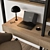 Work from Home Office Set 3D model small image 2