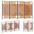 POLTRONA FRAU Deluxe Room Divider 3D model small image 1