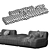 Modern Modular Sofa Set - Jardan Design 3D model small image 5