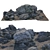 Rocky Cliff Terrain Model 3D model small image 2